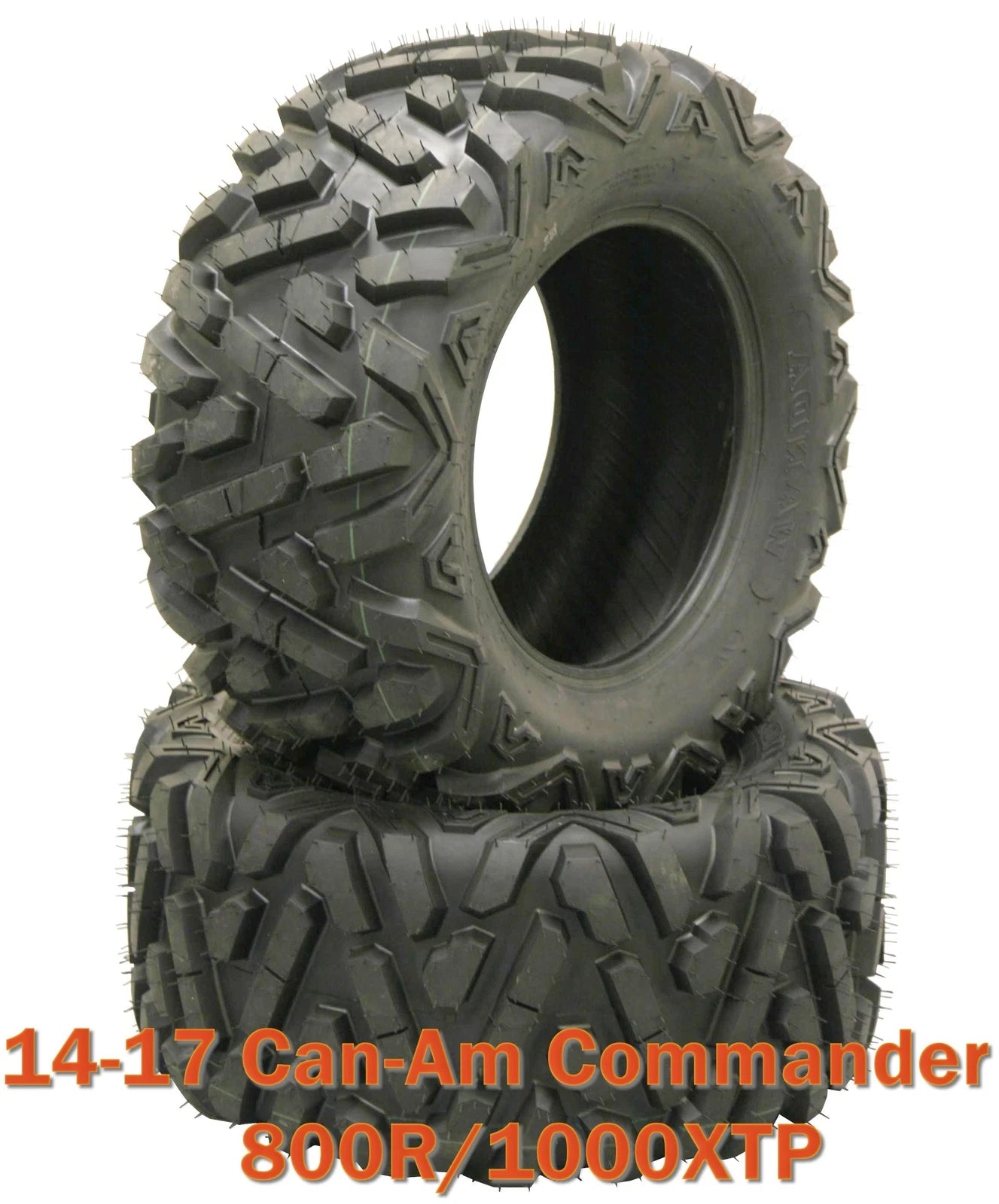 2 WANDA ATV Tires 27x11-12 for Can-Am Commander 800R/1000XTP (2014–2017)