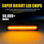 LED Fender Side Marker Light for Jeep Cherokee CJ5/CJ6/CJ7/J10/J20 (1972–1986)