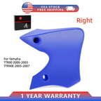 Right Tank Shroud Air Scoop Blue for Yamaha TTR90 (2000–2003) TTR90E (2003–2007)