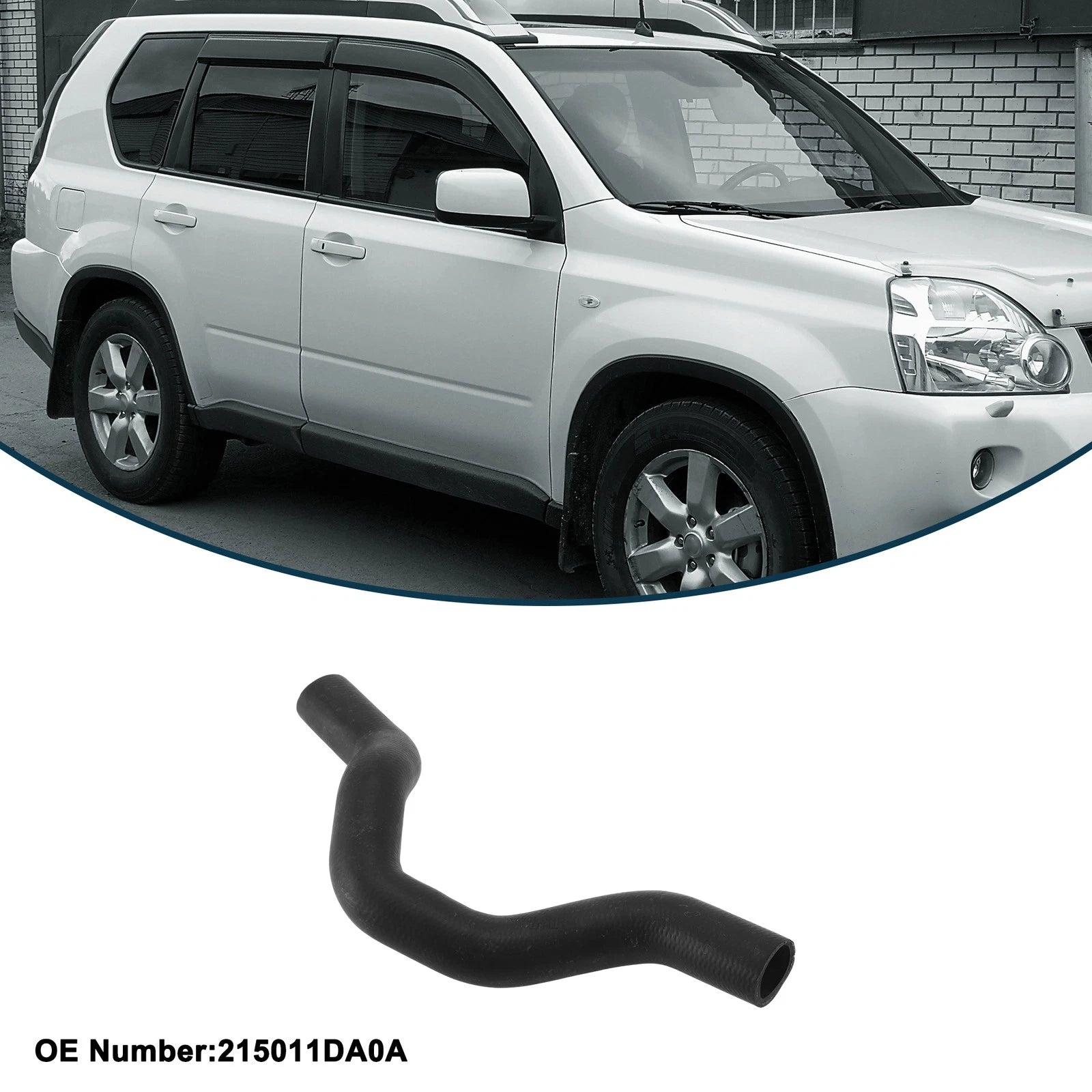 Radiator Hose for Nissan (2015–2021) No. 215011DA0A Upper