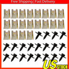 Set of 40 Engine Under Cover Splash Shield Bolts for Universal Fit