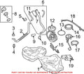 Fuel Tank Sending Unit for BMW (OEM 16117183795)