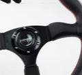 14" Deep Dish Steering Wheel for Universal Vehicles (350mm, 6 Bolt)