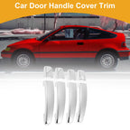 Car Door Handle Cover Trim for Chevrolet Cruze Camaro Aveo (2011–2020) Silver Tone