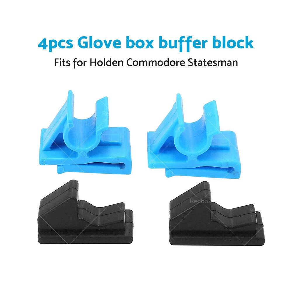 Glove Box Hinge Clips Bumpers for Holden Commodore VY VZ WK WL (2002–2007)