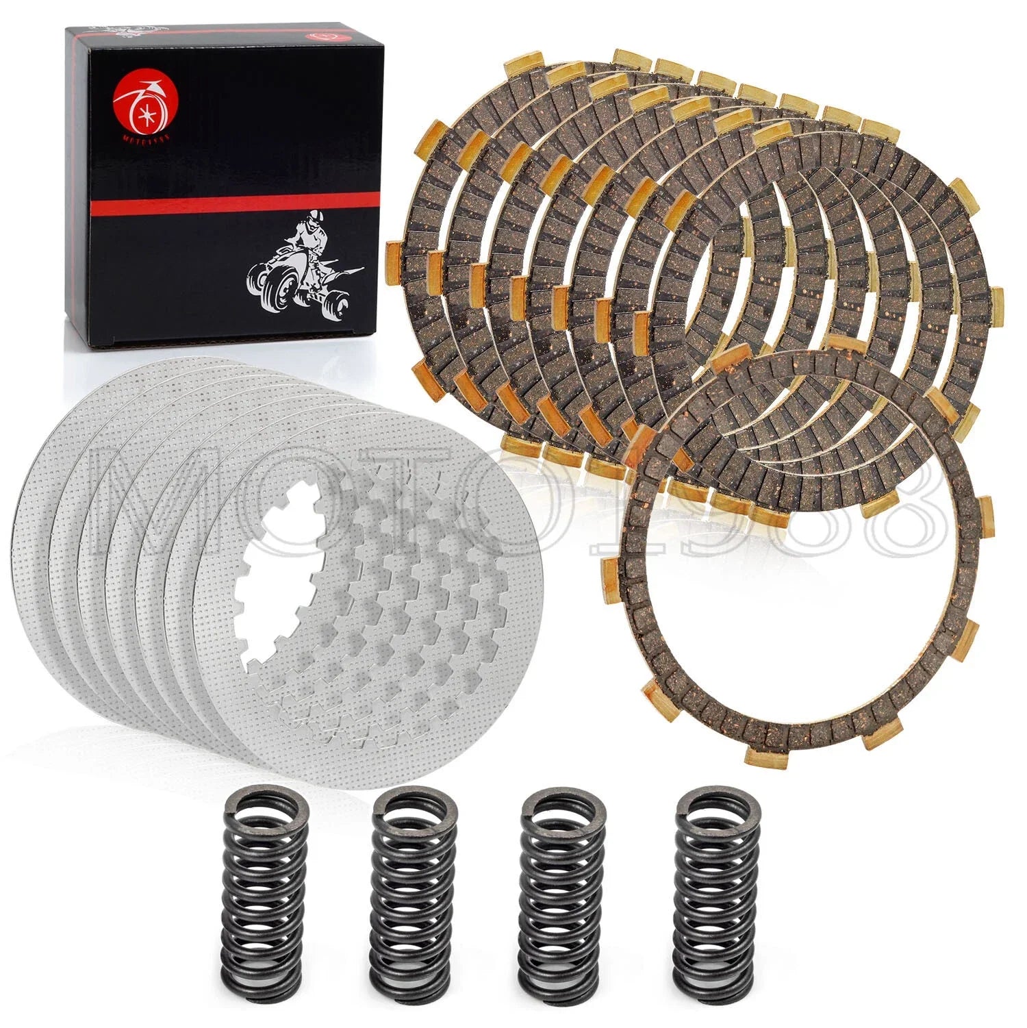 Clutch Friction Steel Plates for Honda Shadow ACE 750 VT750CD (1998–2003)