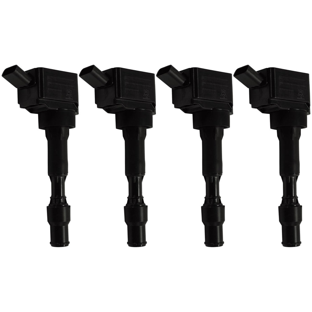 Ignition Coils Set of 4 for Kia Forte Seltos Soul Hyundai Veloster Kona Elantra