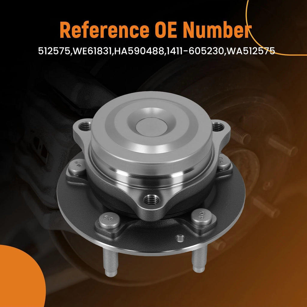 Rear Wheel Hub Bearing Assembly 512575 for Buick Envision LaCrosse (2017–2019)