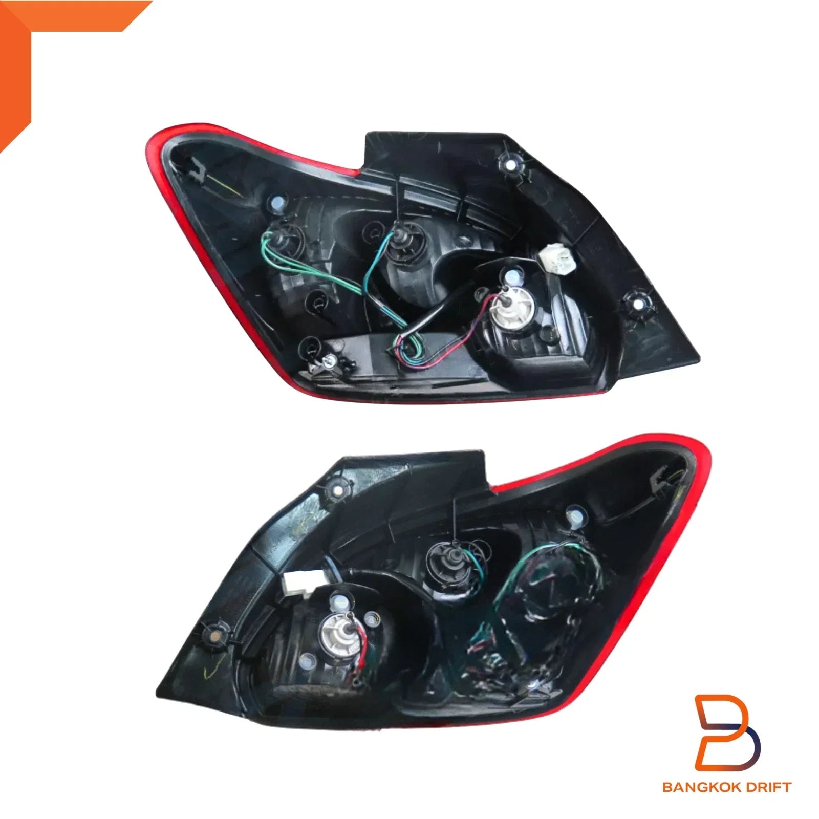 LH & RH Tail Lamps for Mitsubishi Mirage Hatchback (2012-2017)