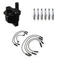 Set of 6 Denso Ignition Coil Wires & NGK Iridium Spark Plugs for Sierra 1500 (1999–2006)