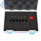 Set of 5 Carbide Indexable Turning Tools for Lathes