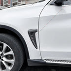 Carbon Style Side Air Fender Vent Cover for BMW X5 (2014–2018)