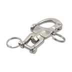 316 Stainless Steel Quick Release Snap Shackle for Marine Use (WLL 800 lbs)
