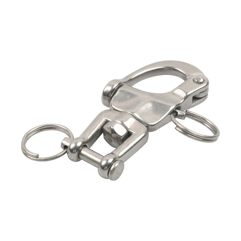 316 Stainless Steel Quick Release Snap Shackle for Marine Use (WLL 800 lbs)