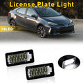 2X LED License Plate Lights for Toyota Corolla Sedan (2014–2019)