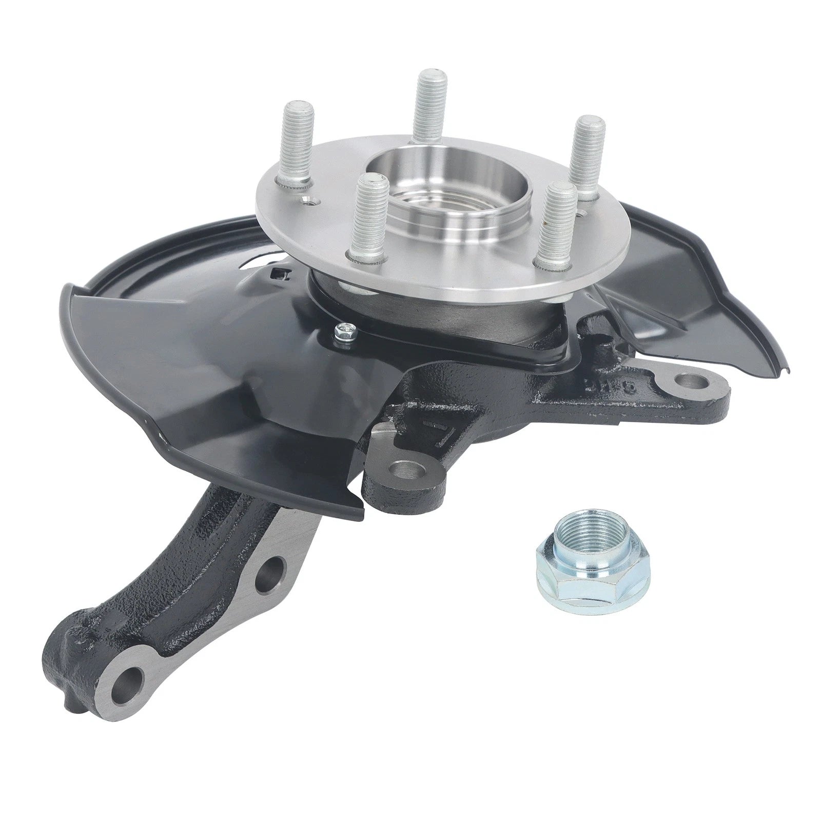 Front Left Steering Knuckle & Hub Bearing Assembly for Honda Civic (2013–2015)