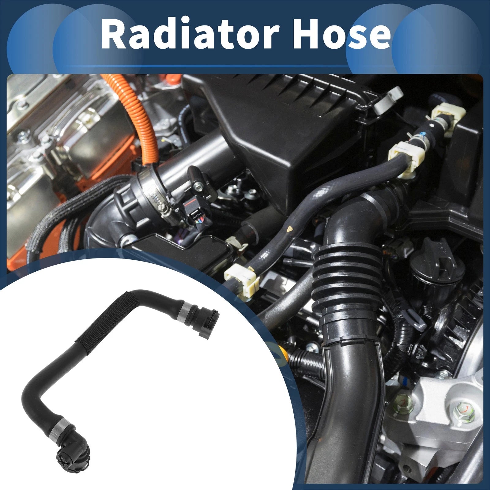 Radiator Hose for BMW 320i 2013-2018, 328i 2012-2016 No. 17127600554