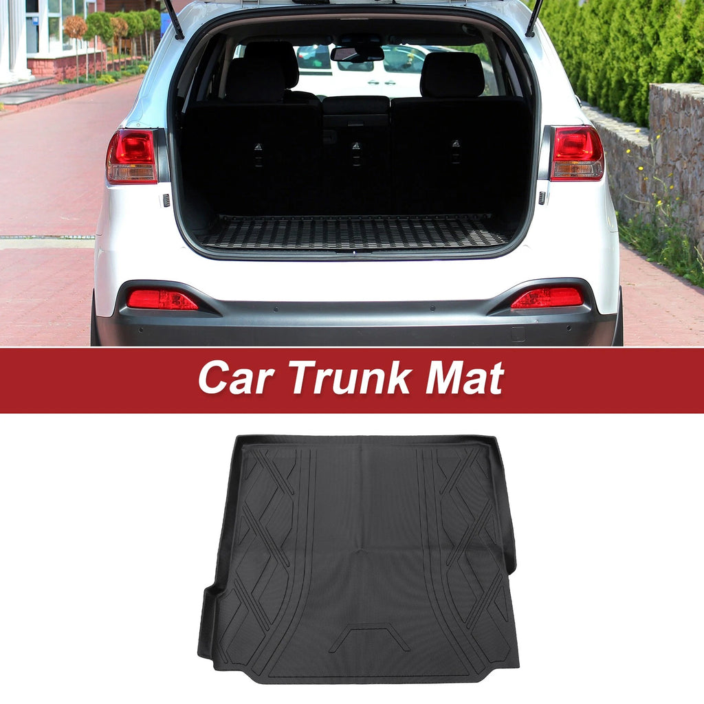 Cargo Liner Rear Trunk Mat for BMW X5 F15 (2014–2018) TPE Diamond Pattern