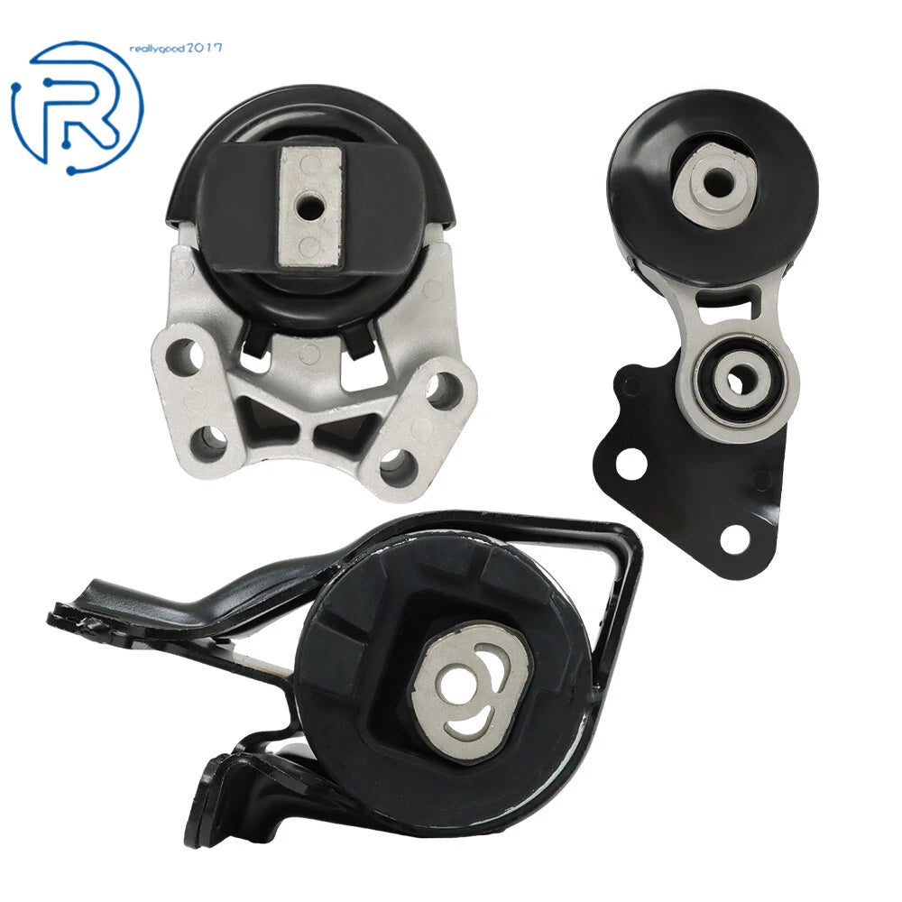Set of 3 Motor & Trans Mounts for Ford Edge 3.5L 3.7L (2007–2014) A5431 A5342 A5605