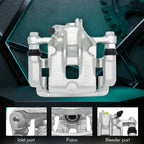 2X Rear Brake Calipers with Bracket for Kia Soul (2010–2013)