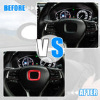 Steering Wheel Center Logo Frame Cover Trim for Honda Accord (2018-2022)