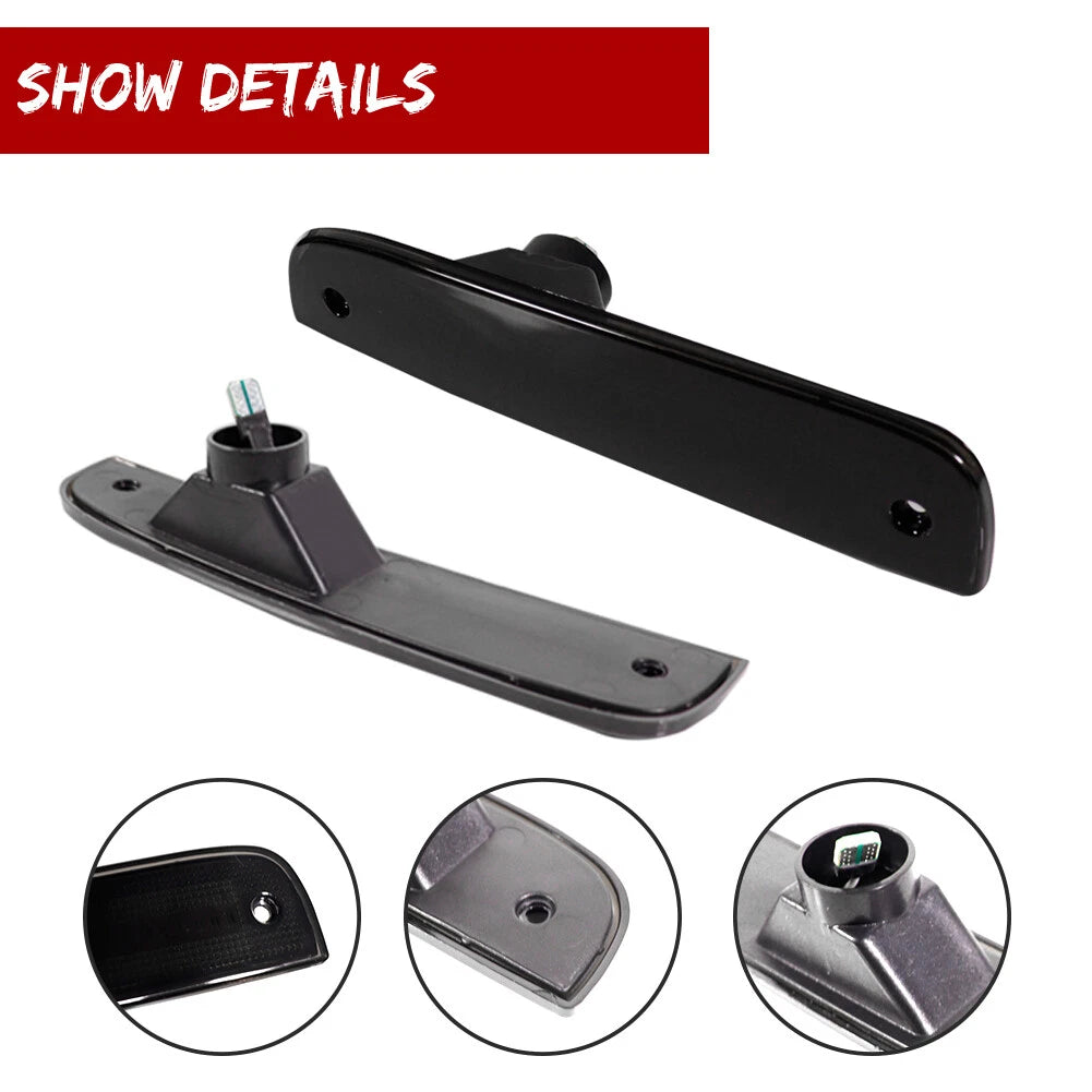 Smoked Amber LED Front Side Marker Light for Jeep Cherokee (1997–2001)