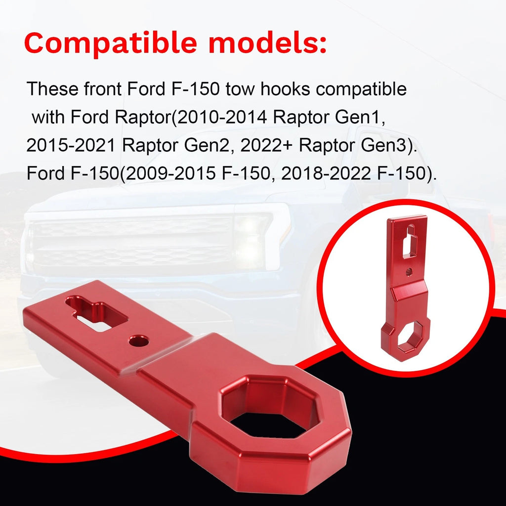 Heavy Duty Front Tow Hook Kit for Ford F-150 Raptor (2009)