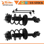 Front Struts Set of 2 for Toyota Sienna (2011–2014) w/Coil Spring & Sway Bar Links