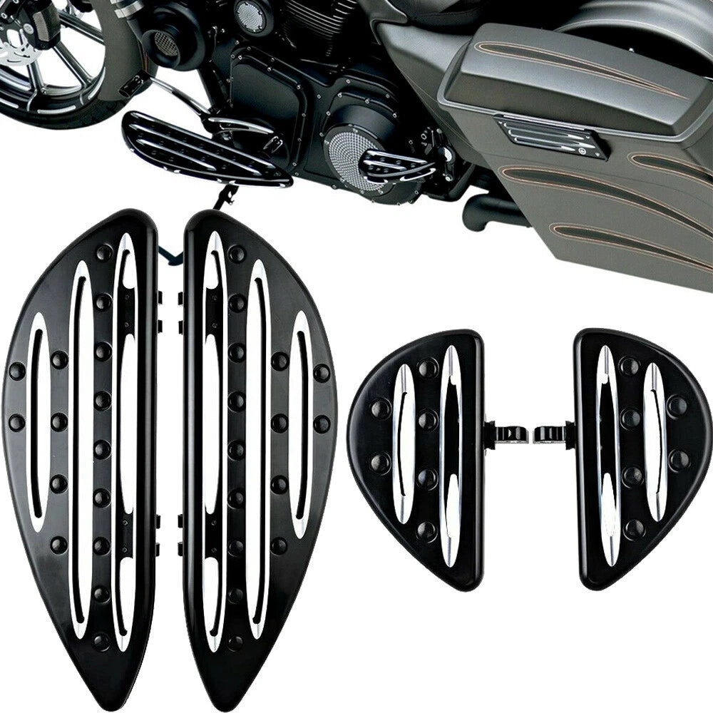 Stretched Floorboard Set for Harley Touring Models (2014–2023)