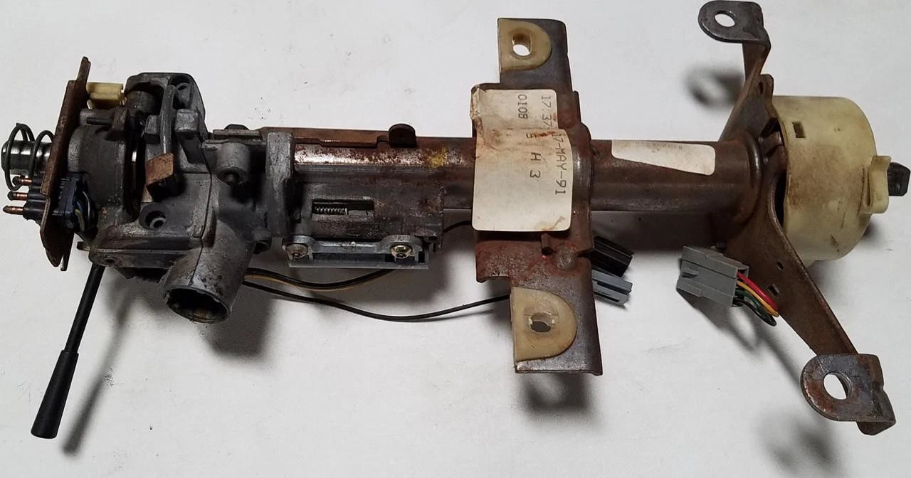 Steering Column with Key Removal Button & Ignition Switch for Thunder (1989–1993)