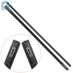 Set of 2 Black Roof Trim Molding for Honda Civic (2012–2015)