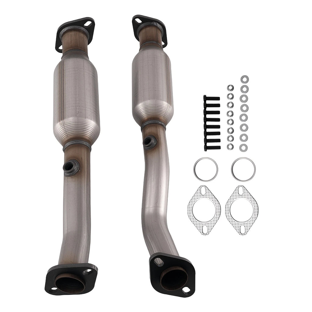 Set of 2 Exhaust Catalytic Converters for Nissan Armada (2005–2015)