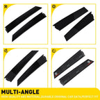 Set of 4 Door Applique Trim for Cadillac Escalade ESV (1/2/6X) Black