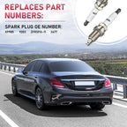 Set of 4 Iridium Spark Plugs for Jeep Cherokee (1984–2000)