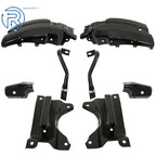 Set of 2 Front Bumper Brace Brackets for Chevrolet Silverado 1500 (2007–2013)