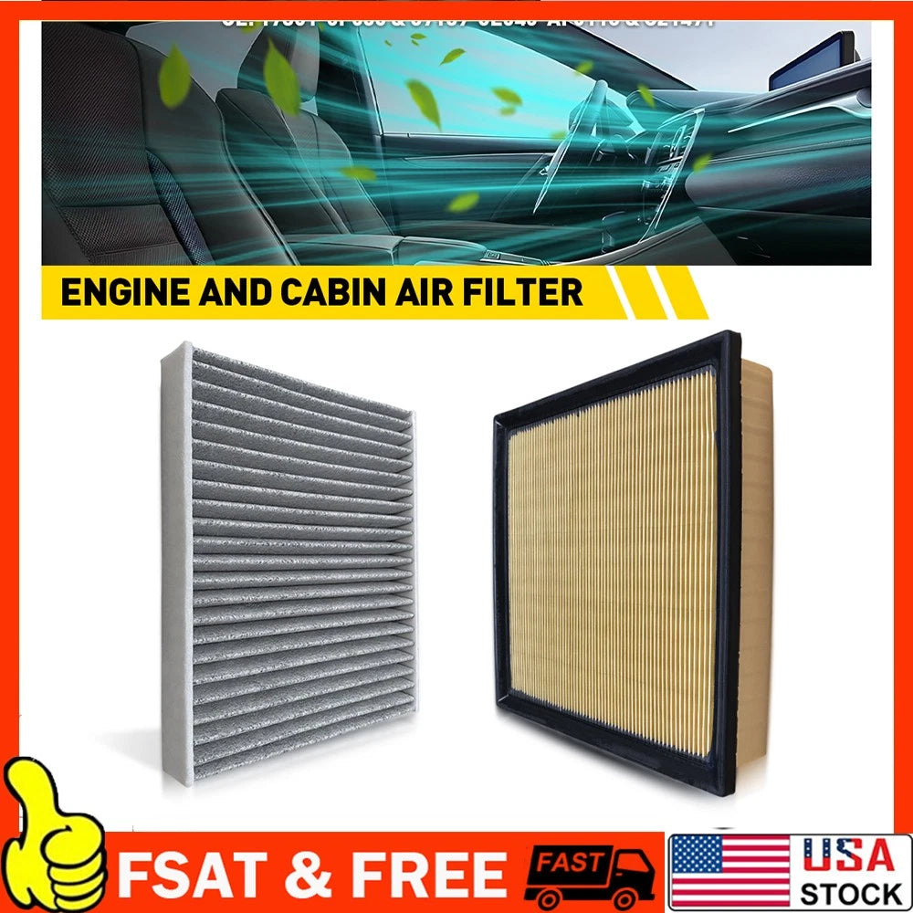 Engine & Cabin Air Filter for Lexus RX350 RX350L (2016–2022)