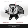 Front Driver Side Loaded Wheel Bearing Knuckle for Escape Tribute Mariner (2001–2012)