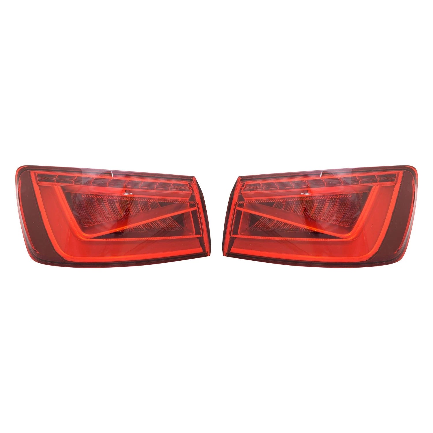 Set of 2 TYC Outer Tail Light Lamp Assembly for Audi A3 S3 (2015–2016)