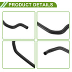 HVAC Heater Hose for Toyota Camry (1992–1996) No. 8724533140 Rubber Black