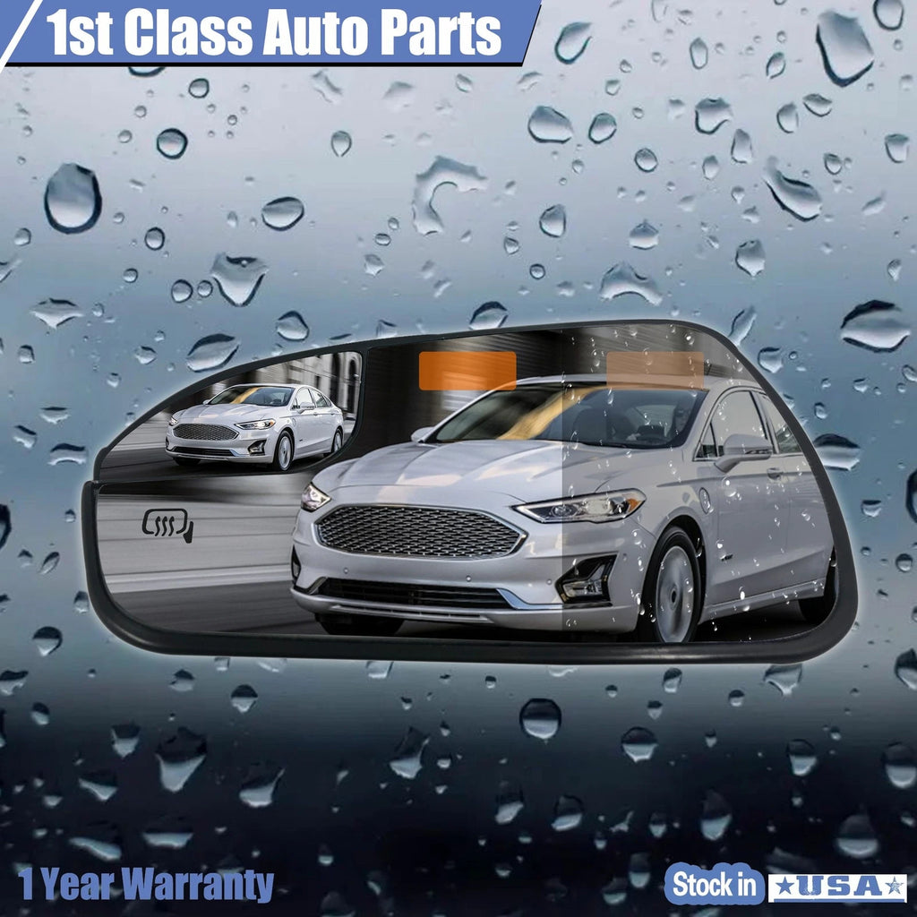 Left Side Power Heated Mirror Glass for Ford Fusion (2013–2020)