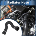 Radiator Hose for Audi Q5 3.0L (2013–2017) No. 8R0121101C Black 1 Pc