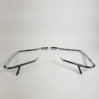 Set of 2 Chrome Saddlebag Guards for Harley Touring (2014–2023)