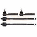 Set of 4 Inner & Outer Tie Rod Ends for Subaru Legacy Outback (1998–2006)