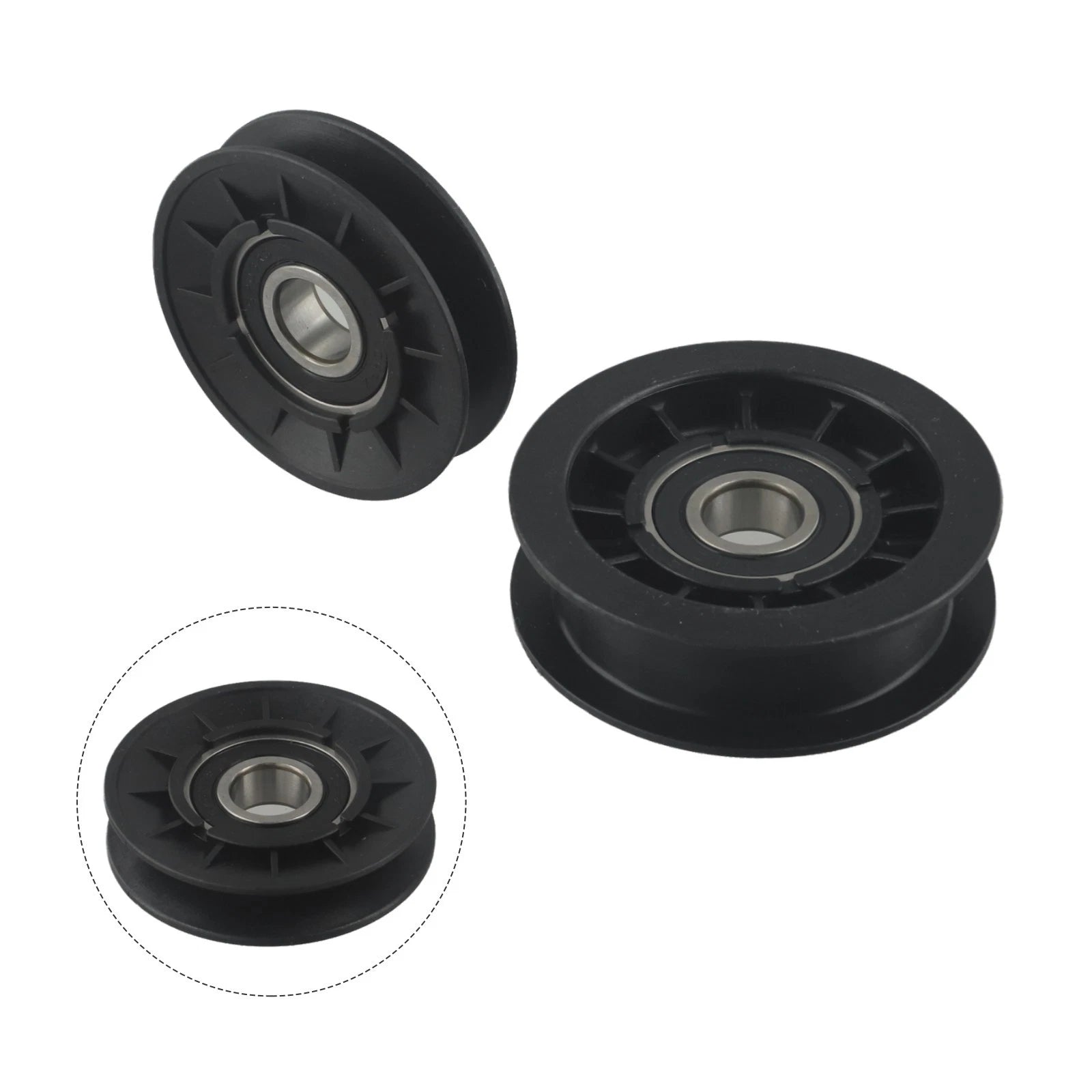 Idler Pulley Drive Belt Kit for GX20006 GX20286 GX20287 (1760097 AM103019)
