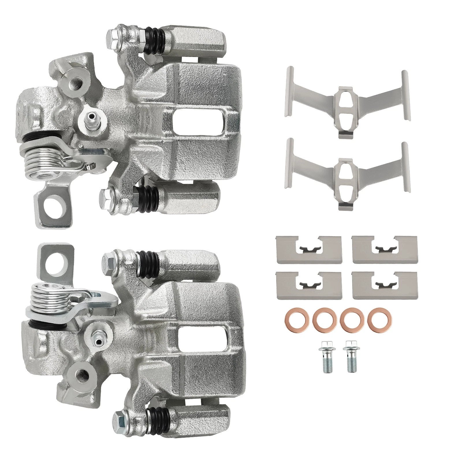 Rear Brake Calipers w/ Bracket for Honda Civic del Sol (1993–1997) 19B1557 19B1556