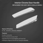 Set of 2 Interior Door Pull Handles for Chevy Tahoe/Suburban GMC Yukon (2007–2014)