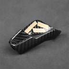 Real Carbon Fiber Gear Shift Knob Trim for BMW M2 M3 M4 X3M X4M X5M (2016-2023)