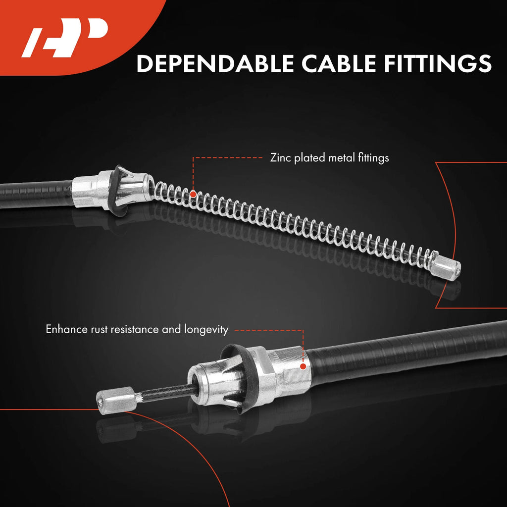 Parking Brake Cable Rear for Chevrolet Malibu Pontiac Grand Am (1997–2005)