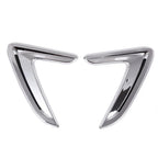 Chrome Side Body Marker Fender Air Wing Vent Trim for BMW 3 Series (2013-2018)