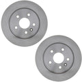 Set of 2 Rear Disc Brake Rotors 268mm for Chevy Cruze (2010–2015)
